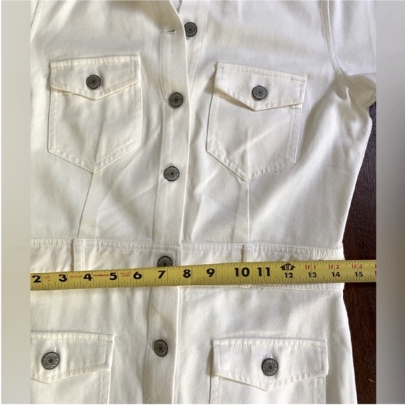 Rails Danica Denim Dress White Size XS - Picture 10 of 11